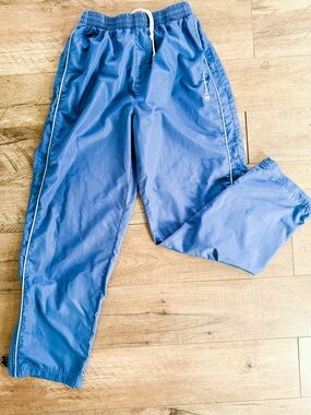 Champion Vintage Y2K Slate Blue Windbreaker Track Pants Men’s Small